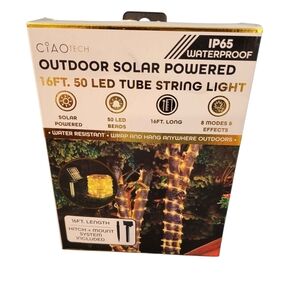 Outdoor Solar Powered String Light - Warm White